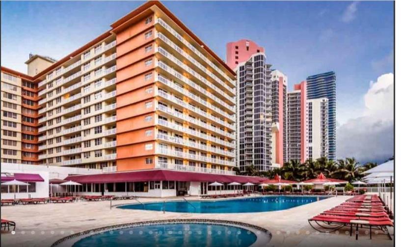 Habitacion Para 4 Personas En Hotel Ramada Marco Polo Miami Miami Beach Exterior photo