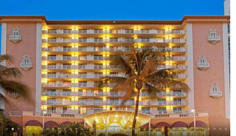 Habitacion Para 4 Personas En Hotel Ramada Marco Polo Miami Miami Beach Exterior photo